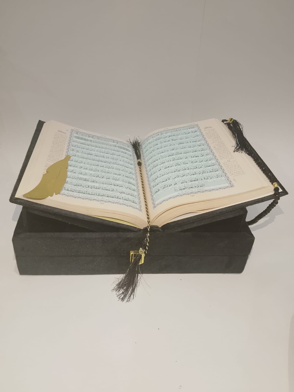 HOLY QURAN 12/2 -J WITH BOX J.E (R) ( TASBEEHAT ) – Gaba Sons